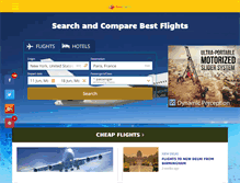 Tablet Screenshot of easyflights.net